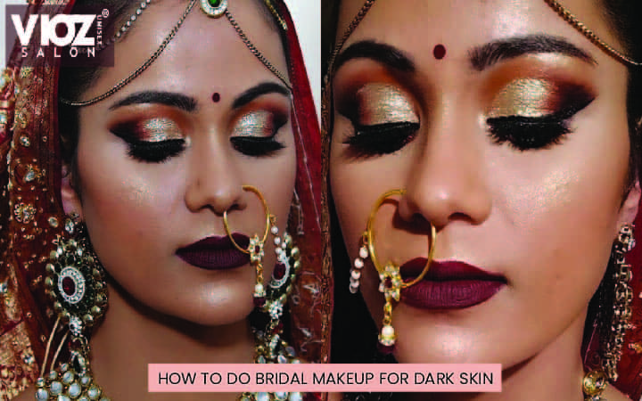 HOW TO DO BRIDAL MAKEUP FOR DARK SKIN
